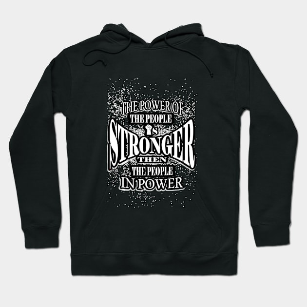 The Power Of The People Hoodie by DesignersMerch